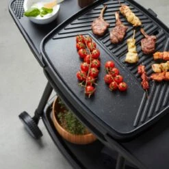 Barbecook Alexia - Elektrische Bbq - Afneembare Grill - Zijtafels - Wielen - 84x55x97cm -Barbecue Verkoop 1200x1200 608