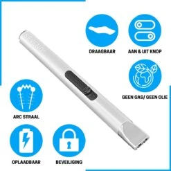 Aansteker Elektrisch - Plasma Aansteker - Aansteker Voor Kaarsen - Oplaadbaar Met USB Kabel - Windproof - SEVEND® 10 Aansteker Elektrisch - Plasma Aansteker - Aansteker Voor Kaarsen - Oplaadbaar Met USB Kabel - Windproof - SEVEND® -Barbecue Verkoop 1200x1200 62