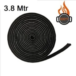 Vervangings Vilt-Afdichtings Vilt -voor BBQ – 3,8m X 2cm X 3mm – Geschikt Voor Green Egg,Kamado Joe,Black Bastard,auplex,tarrington,patton