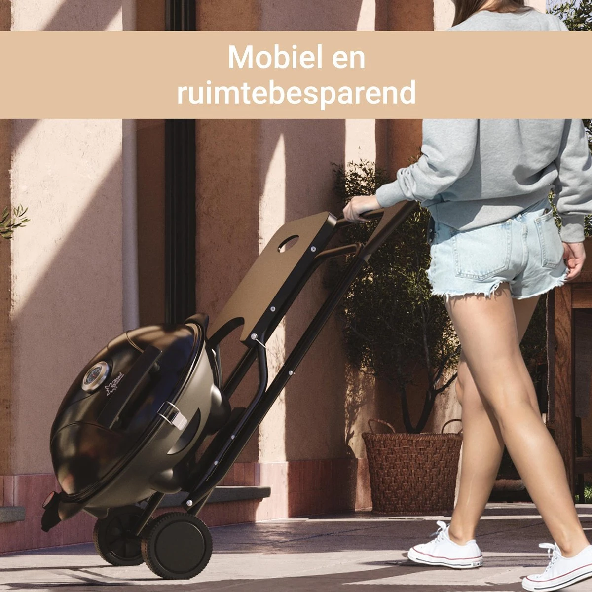 SUNTEC Elektrische BBQ 9493 - Geschikt Voor Buiten Als Tafelbarbecue Of Staande Barbecue - Barbecue Voor Balkon, Terras, Tuin En Camping - Elektrisch Barbecueën Met Max. 2400 Watt - Mobiel Onderstel 2 SUNTEC Elektrische BBQ 9493 - Geschikt Voor Buiten Als Tafelbarbecue Of Staande Barbecue - Barbecue Voor Balkon, Terras, Tuin En Camping - Elektrisch Barbecueën Met Max. 2400 Watt - Mobiel Onderstel - Afbeelding 2