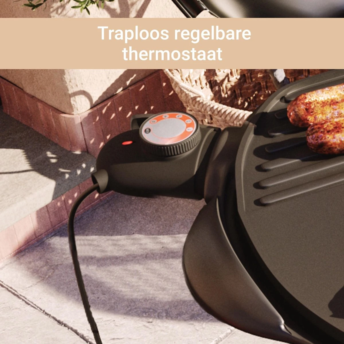 SUNTEC Elektrische BBQ 9493 - Geschikt Voor Buiten Als Tafelbarbecue Of Staande Barbecue - Barbecue Voor Balkon, Terras, Tuin En Camping - Elektrisch Barbecueën Met Max. 2400 Watt - Mobiel Onderstel 4 SUNTEC Elektrische BBQ 9493 - Geschikt Voor Buiten Als Tafelbarbecue Of Staande Barbecue - Barbecue Voor Balkon, Terras, Tuin En Camping - Elektrisch Barbecueën Met Max. 2400 Watt - Mobiel Onderstel - Afbeelding 4