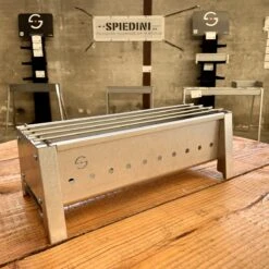 Spiedini Saté-bbq Bali 40 Mini - Kleine, Smalle Houtskoolbarbecue Met Horizontaal Rooster Voor Sate Of Andere Spiesjes - 40 Cm Lang, 11 Cm Breed, 14 Cm Hoog - Ideaal Voor Tuin- Of Open Haard, Of Balkon - Materiaal: Gealuminiseerd Ijzer -Barbecue Verkoop 1200x1200 707