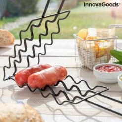 Innovagoods BARBECUEGRIL VOOR WORSTJES SOSKET - Bbq Accesoires - Bbq Accesoires Rooster -Barbecue Verkoop 1200x1200 709