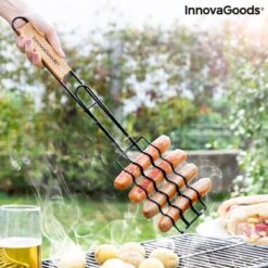 Innovagoods BARBECUEGRIL VOOR WORSTJES SOSKET - Bbq Accesoires - Bbq Accesoires Rooster -Barbecue Verkoop 1200x1200 713