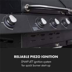 Klarstein Kingsville Double Barbecue - Houtskool- En Gasbarbecue - Smoker BBQ - Inclusief Deksels En Thermometer - Met 2 Roosters - Zwart 15 Klarstein Kingsville Double Barbecue - Houtskool- En Gasbarbecue - Smoker BBQ - Inclusief Deksels En Thermometer - Met 2 Roosters - Zwart -Barbecue Verkoop 1200x1200 740