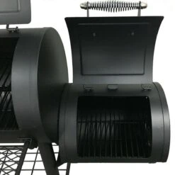 Fire Beam Houtskool Barbecue - Grilloppervlak (LxB) 35 X 66 Cm - Smoker - Zwart -Barbecue Verkoop 1200x1200 778