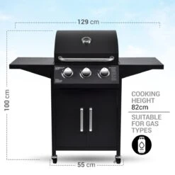 MaxxGarden Gas Barbecue - 3 Branders - Incl. Gratis BBQ Set 12 MaxxGarden Gas Barbecue - 3 Branders - Incl. Gratis BBQ Set -Barbecue Verkoop 1200x1200 789