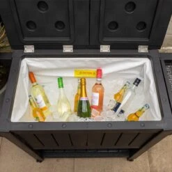 BluMill BBQ Tafel - Inclusief Koelvak 80 Liter - Op Wieltjes - Met Flessenopener - 102 X 46 X 86,5 Cm -Barbecue Verkoop 1200x1200 8