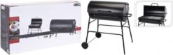 BBQ XL Houtskoolbarbecue - Cilindervorm - Grilloppervlak (LxB) 71 X 35 Cm - Zwart -Barbecue Verkoop 1200x382
