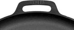 Valhal Outdoor Skillet / Plancha / Koekenpan - Gietijzer - Diameter 35cm, Twee Handvatten, VH35F -Barbecue Verkoop 1200x502