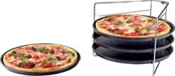 Pizza - Pizzarek - Pizza Oven - Zenker - Pizzabakset - 5 Delige Set Voor 4 Pizza's - Ø 28,5 Cm - Antiaanbaklaag Van ILAG® - Pizzaplaat - Pizza 7 Pizza - Pizzarek - Pizza Oven - Zenker - Pizzabakset - 5 Delige Set Voor 4 Pizza's - Ø 28,5 Cm - Antiaanbaklaag Van ILAG® - Pizzaplaat - Pizza -Barbecue Verkoop 1200x519