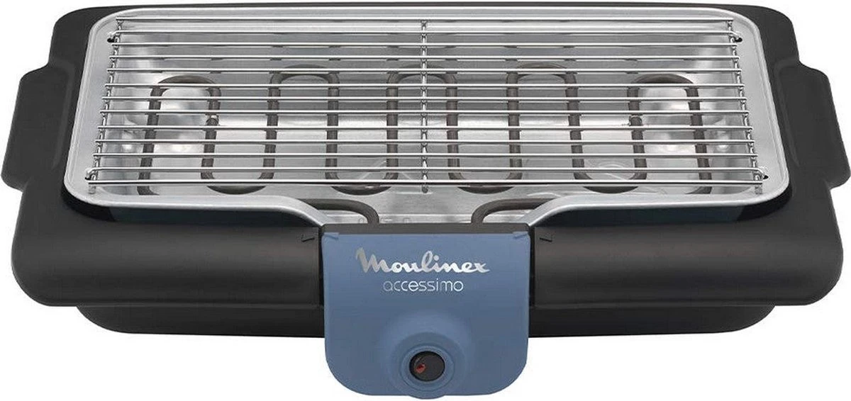 Moulinex BG134812 Barbecue Tafelblad Electrisch 2100W Zwart, Blauw, Zilver Barbecue 8 Moulinex BG134812 Barbecue Tafelblad Electrisch 2100W Zwart, Blauw, Zilver Barbecue - Afbeelding 8