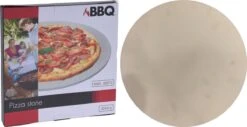MaxxHome Pizzasteen - BBQ Steen - Pizzasteen Voor De Lekkerste Bereiding Van Een Pizza Op Jouw Barbecue Of In De Oven - Pizza Steen Rond - Medium (33 Cm) -Barbecue Verkoop 1200x616
