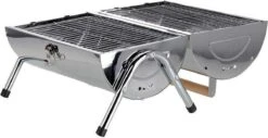 BBQ Collection Houtskoolbarbecue - Cilinder - Chroom -Barbecue Verkoop 1200x619 1