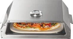 Bighorn Pizzaoven Met Pizzasteen Voor Barbecue - Grilloven - Draagbare - Edelstaal -Barbecue Verkoop 1200x648 1