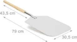 Relaxdays Pizzaschep - Vierkant - Metaal -Barbecue Verkoop 1200x654