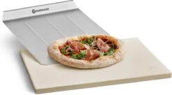 Burnhard Pizzasteen 38 X 30 X 1,5 Cm + Pizzaschep -Barbecue Verkoop 1200x662