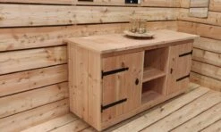 Buitenkeukendeal.nl - Buitenkeuken - Aberdeen - Buitenkeuken - Douglas - Hout - Geschaafd -Barbecue Verkoop 1200x721