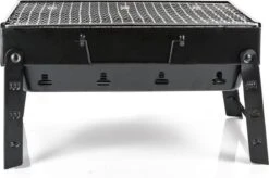 Merkloos Decopatent® Portable Houtskool BBQ - Barbecue - Inklapbaar - Barbecue Houtskool - Tafel Grill - Camping - Strand - Festival - Park -Barbecue Verkoop 1200x797 3