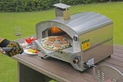 Bighorn Outdoor Edelstaal Gas Pizza Oven - Draagbare Gas Barbecue - Edelstaal -Model SRGG20001 -Barbecue Verkoop 1200x799 37