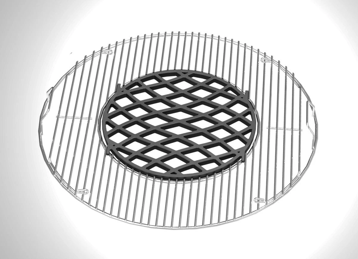 Gietijzeren 'Sear Grate' Voor Gourmet Bbq Systeem ( Past O.a. Op Weber GBS Systeem ) 3 Gietijzeren 'Sear Grate' Voor Gourmet Bbq Systeem ( Past O.a. Op Weber GBS Systeem ) - Afbeelding 3