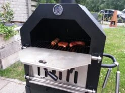 Merkloos MaxxGarden Pizza Oven - Smoker Barbecue Houtskool 45 X 65 X 158cm -Barbecue Verkoop 1200x900 22