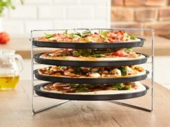 Pizza - Pizzarek - Pizza Oven - Zenker - Pizzabakset - 5 Delige Set Voor 4 Pizza's - Ø 28,5 Cm - Antiaanbaklaag Van ILAG® - Pizzaplaat - Pizza 9 Pizza - Pizzarek - Pizza Oven - Zenker - Pizzabakset - 5 Delige Set Voor 4 Pizza's - Ø 28,5 Cm - Antiaanbaklaag Van ILAG® - Pizzaplaat - Pizza -Barbecue Verkoop 1200x900 4