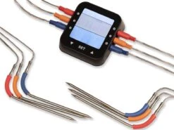 Patton - Kamado 21" - Premium Black - Keramische Barbecue - Incl. Bluetooth Kerntemperatuurmeter - LED Verlichting - Large - Compleet - Zwart -Barbecue Verkoop 1200x900 47