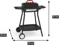 Barbecook Alexia - Elektrische Bbq - Afneembare Grill - Zijtafels - Wielen - 84x55x97cm -Barbecue Verkoop 1200x902 5