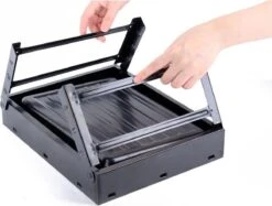 Merkloos Decopatent® Portable Houtskool BBQ - Barbecue - Inklapbaar - Barbecue Houtskool - Tafel Grill - Camping - Strand - Festival - Park -Barbecue Verkoop 1200x909 2