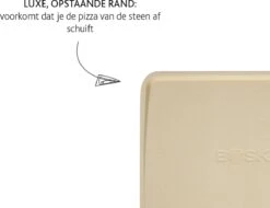 Boska Pizzasteen Deluxe Rechthoek - Voor De Oven - Knapperige Pizza's - 40x32 Cm - BBQ Accessoires 20 Boska Pizzasteen Deluxe Rechthoek - Voor De Oven - Knapperige Pizza's - 40x32 Cm - BBQ Accessoires -Barbecue Verkoop 1200x921 1