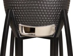 Patton - Kamado 21" - Premium Black - Keramische Barbecue - Incl. Bluetooth Kerntemperatuurmeter - LED Verlichting - Large - Compleet - Zwart -Barbecue Verkoop 1200x923