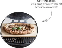 Boska Pizzasteen Deluxe Rechthoek - Voor De Oven - Knapperige Pizza's - 40x32 Cm - BBQ Accessoires 19 Boska Pizzasteen Deluxe Rechthoek - Voor De Oven - Knapperige Pizza's - 40x32 Cm - BBQ Accessoires -Barbecue Verkoop 1200x942 1