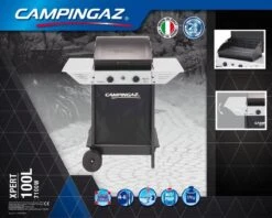 Campingaz Xpert 100 L Gasbarbecue - BBQ - 2-Branders - Grijs/zwart 6 Campingaz Xpert 100 L Gasbarbecue - BBQ - 2-Branders - Grijs/zwart -Barbecue Verkoop 1200x960 2