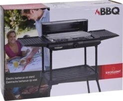 Excellent Electrics Elektrische Barbecue - Grilloppervlak (LxB) 36x24 Cm - 2000W - Zwart -Barbecue Verkoop 1200x984