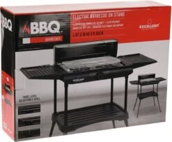 Excellent Electrics Elektrische Barbecue - Grilloppervlak (LxB) 36x24 Cm - 2000W - Zwart -Barbecue Verkoop 1200x993 4