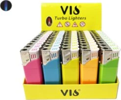 Stormaanstekers Turbo Aanstekers Neon Kleur - Merk Unilite Vio - Tray Van 50 Stuks - Navulbaar. 5 Stormaanstekers Turbo Aanstekers Neon Kleur - Merk Unilite Vio - Tray Van 50 Stuks - Navulbaar. -Barbecue Verkoop 1200x998