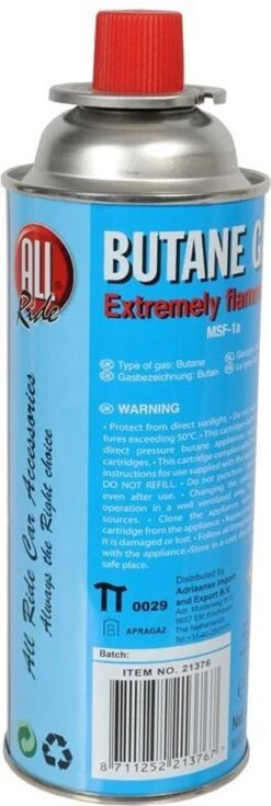 All Ride Butaan Gas / Navulgas -Barbecue Verkoop 403x1200