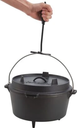 Dutch Oven Enkhuizen Met Deksel Gietijzer Zwart - 4 Varianten -Barbecue Verkoop 720x1200