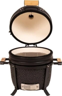 Patton Kamado 15" - Tafel Model - Keramische Barbecue - Premium Black - Medium - Compleet - Mat Zwart -Barbecue Verkoop 780x1200 1
