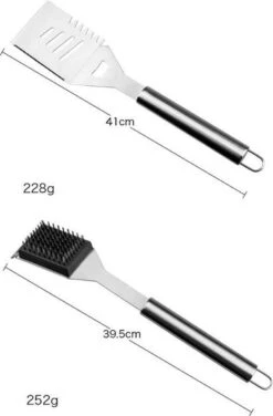 Sens Design BBQ Accesoires - 18 Delig - BBQ Gereedschapset Koffer 12 Sens Design BBQ Accesoires - 18 Delig - BBQ Gereedschapset Koffer -Barbecue Verkoop 788x1200