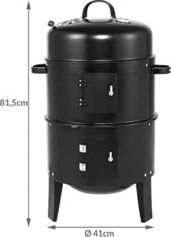 Merkloos Monzana Barbecue-ROKER-Grill-Oven -Barbecue Verkoop 867x1200
