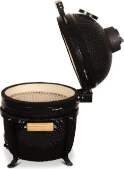 Patton Kamado 15" - Keramisch - Tafel Model - Premium Black - Medium - Zwart -Barbecue Verkoop 881x1200