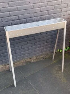 Spiedini Saté-bbq Bali 80 - Saté Houtskoolbarbecue Met Horizontaal Rooster - 80 Cm Lang, 11 Cm Breed - Materiaal: Gealuminiseerd Ijzer -Barbecue Verkoop 899x1200 16