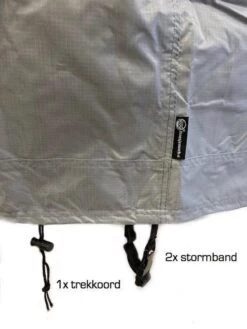 COVER UP HOC Diamond Bbq Hoes Rond - 70x80 Cm - Waterdicht Met Stormbanden En Trekkoord - Geschikt Voor O.a. Kamado, Big Green Egg, Grill Guru, The Bastard, Patton,Weber -Barbecue Verkoop 900x1200 12