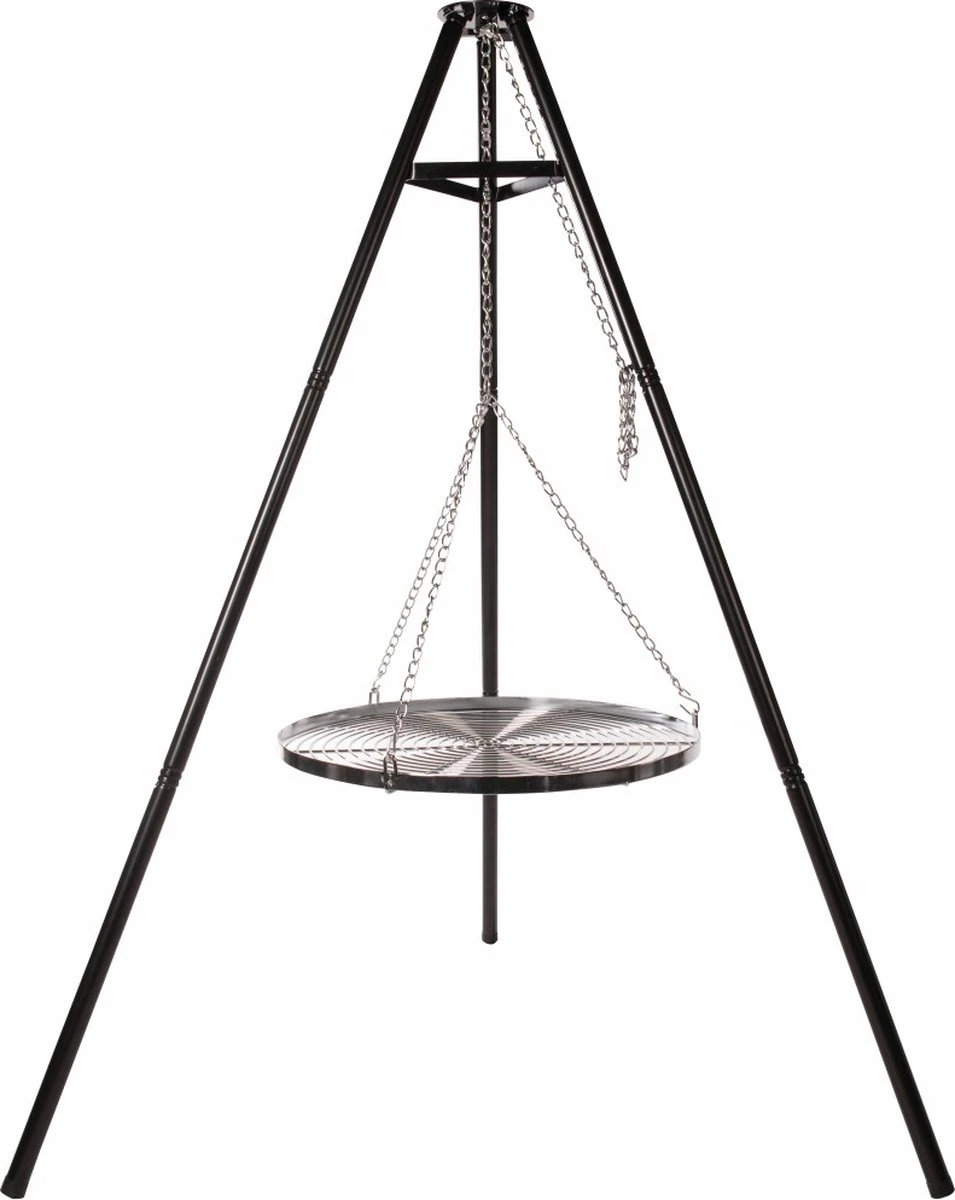 BBGRILL Driepoot Barbecue Zwart 172 Cm BBQ TRIPOD 8 BBGRILL Driepoot Barbecue Zwart 172 Cm BBQ TRIPOD - Afbeelding 8