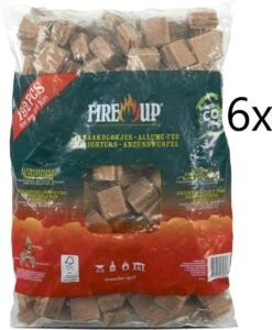 Fire-Up Aanmaakblokjes Voordeelbox Met 1152 Stuks - 6x 192st 6 Fire-Up Aanmaakblokjes Voordeelbox Met 1152 Stuks - 6x 192st -Barbecue Verkoop 989x1200 1