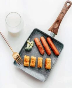 Zaigon All In 1 Pan - Inductie + Vaatwasmachinebestendig - Kleine Pan - Omeletpan - Tamagoyaki Pan - Tamago Pan - Vierkante Pan - Sushi Pan - Vierkante Pan -Barbecue Verkoop 994x1200 4